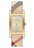 BURBERRY LADIES WATCH BU9509 PIONEER TWO-TONE LEATHER