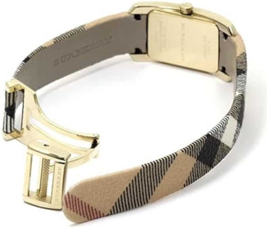 BURBERRY LADIES WATCH BU9509 PIONEER TWO-TONE LEATHER