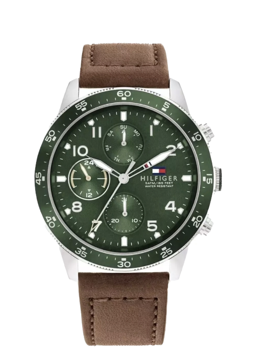Tommy Hilfiger Chrono Men's Green Watch 1791948