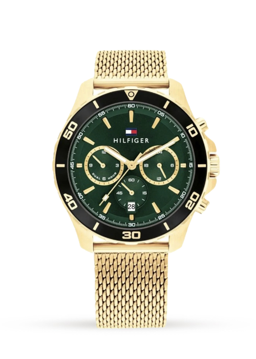 Tommy Hilfiger 1792093 Mens watch Jordan 43mm Green Dial