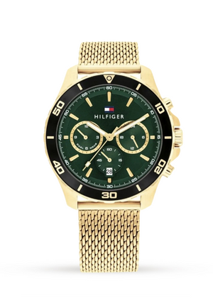 Tommy Hilfiger 1792093 Mens watch Jordan 43mm Green Dial