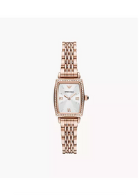 Emporio Armani AR11406 Two-Hand Rose Gold-Tone Ladies Watch