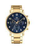 TOMMY HILFIGER MEN'S WATCH 1710384 GOLD BRACELET CHRONO