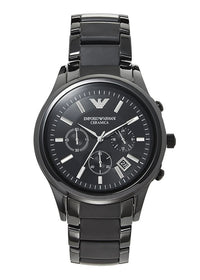 EMPORIO ARMANI AR1452 MENS WATCH CERAMICA CHRONOGRAPH