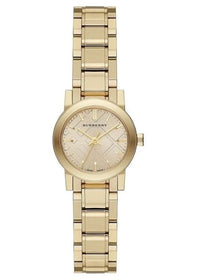 BURBERRY LADIES WATCH THE CITY GOLD BU9227 26mm