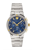 Versace Greca Logo CHR Men's Blue Watch VEZ900221