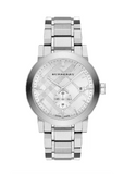 Burberry BU9900 Men's Chronograph The City Silver 42mm Watch