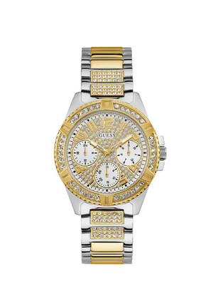 GUESS W1156L5 Ladies Watch  Frontier Stone Set Two Tone Bracelet
