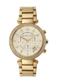Michael Kors MK5354 Parker Chronograph Champagne Dial Ladies Watch