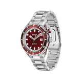 BOSS BOSSMATIC 42mm Men's Hybrid Automatic Watch | Red Dial | Stainless Steel Bracelet | 1514179