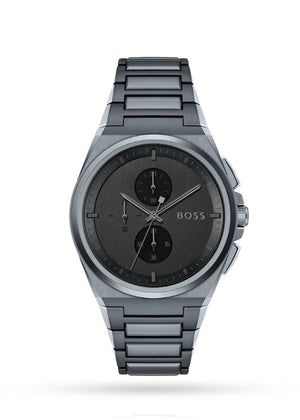 HUGO BOSS MENS WATCH 1513996 STEER CHRONOGRAPH