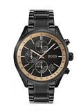 HUGO BOSS MEN'S WATCH 1513578 GRAND PRIX BLACK CHRONOGRAPH
