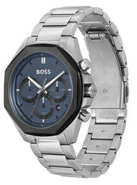 BOSS 1514015 men's watch Cloud Chronograph blue silver