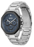 BOSS 1514015 men's watch Cloud Chronograph blue silver