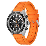 HUGO BOSS MENS WATCH 1513970 ENERGY SILICONE STRAP