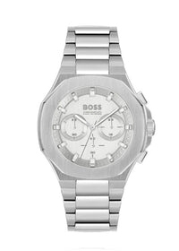 BOSS 1514087 Taper Silver 45mm Mens Watch Chronograph