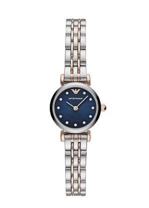 Emporio Armani Gianni Ladies Two Tone Petite Watch AR11222