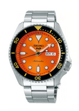 Seiko 5 Sports Auto Men's Orange Watch SRPD59K1