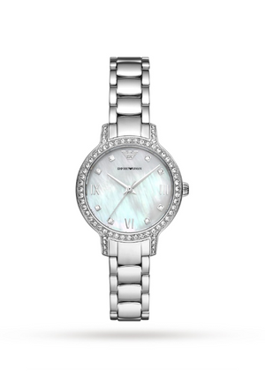 Emporio Armani AR11484 Three-Hand Stainless Steel Ladies Watch