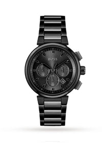 BOSS One Black Chronograph Mens Watch 1514001