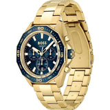 BOSS Energy Watch Men's Gold/Blue Chronograph HB1513973