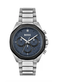 BOSS 1514015 men's watch Cloud Chronograph blue silver