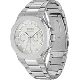 BOSS 1514087 Taper Silver 45mm Mens Watch Chronograph