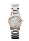 BURBERRY LADIES WATCH BU9214 THE CITY DIAMONDS ROSE GOLD