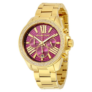 Michael Kors MK6290 Wren Crystal Pave Gold Tone Ladies Watch