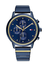 TOMMY HILFIGER 1781893 WOMEN'S GIGI HADID BLUE GOLD WRISTWATCH