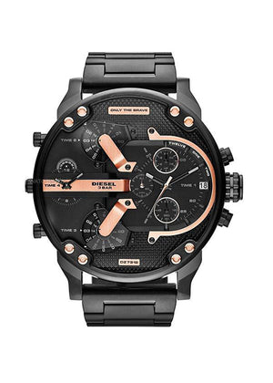 DIESEL DADDY 2.0 CHRONOGRAPH BLACK STAINLESS STEEL DZ7312