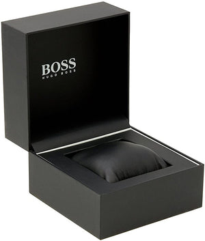 HUGO BOSS MEN'S WATCH 1513474 BLACK GRAND PRIX CHRONO