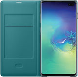 Samsung Official Original LED View Flip Cover Case for Galaxy S10 -Green