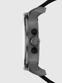 DIESEL DZ7423 MR. DADDY GREY RED SILICONE MULTI-ZONE CHRONOGRAPH WATCH