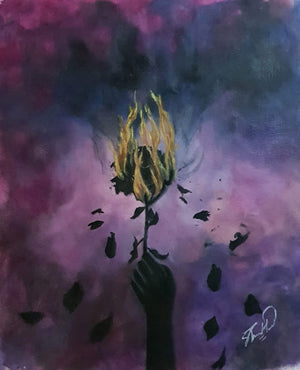 Break the spell of love Painting