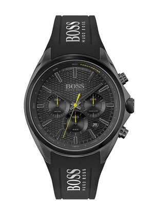 HUGO BOSS MEN'S WATCH 1513859 DISTINCT BLACK CHRONOGRAPH