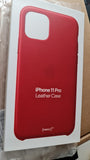 GENUINE APPLE IPHONE 11 Pro LEATHER CASE RED