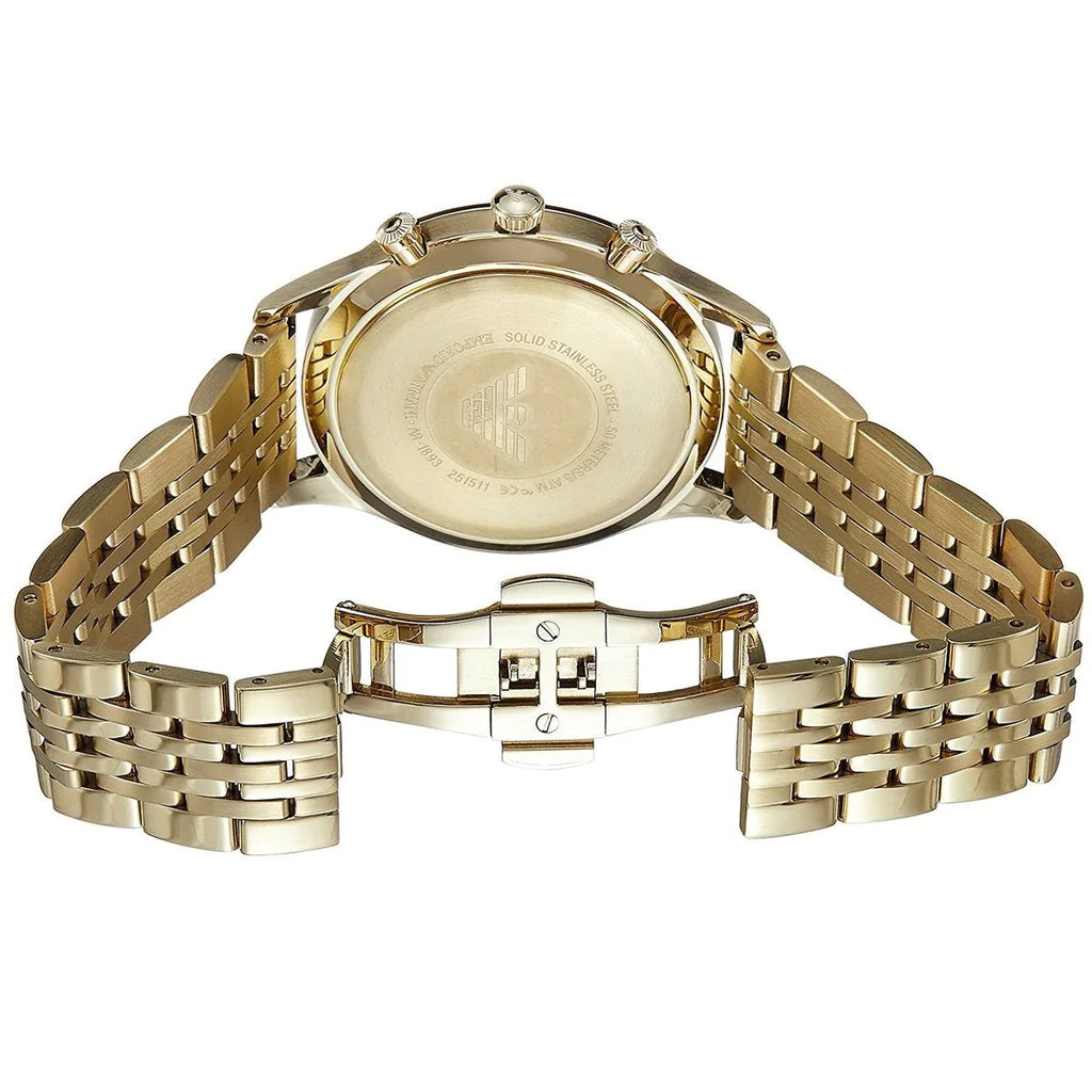 Emporio armani watches gold deals