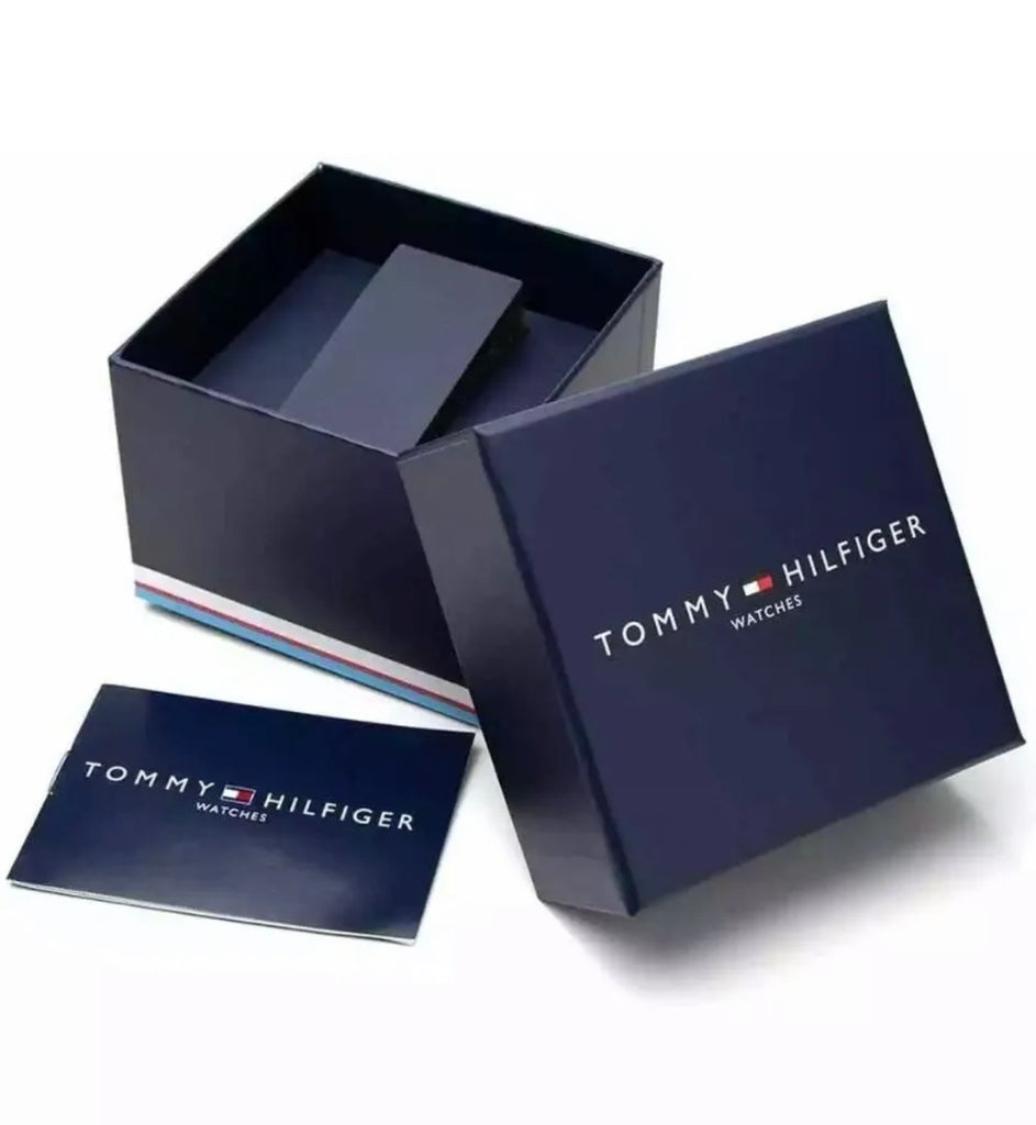 Tommy Hilfiger 1791720 Bank Blue Day Date Multi Dial Men's Watch