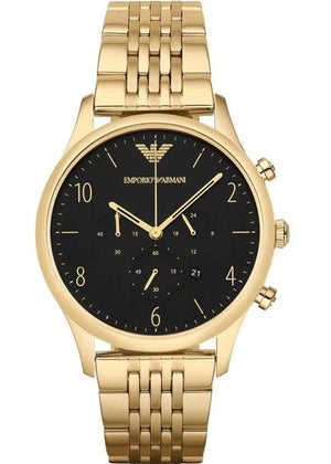 EMPORIO ARMANI AR1893 MEN'S WATCH GOLD CHRONOGRAPH