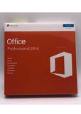 Office 2016 Professional Windows English PC Key Card AND DVD