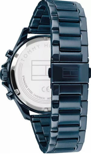 Tommy Hilfiger 1791720 Bank Blue Day Date Multi Dial Men's Watch