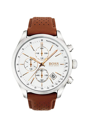 HUGO BOSS MENS WATCH 1513475 HERREN GRAND PRIX CHRONOGRAPH