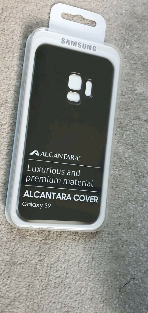 SAMSUNG GALAXY S9 ALCANTARA COVER CASE - BLACK - EF-XG960ABEGWW